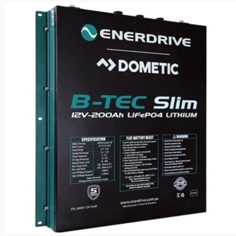 Screenshot 2026-07-11 at 10.50.47 Enerdrive B-TEC 200Ah 12V LiFePO4 BT Slim Metal Case Battery